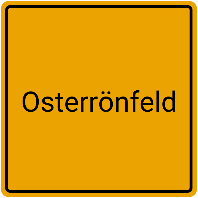 Meldebestätigung Osterrönfeld