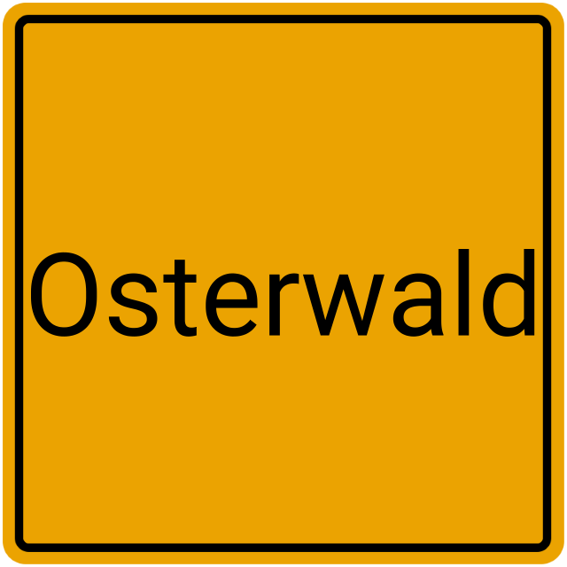 Meldebestätigung Osterwald