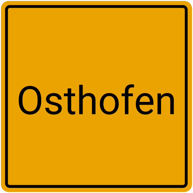 Meldebestätigung Osthofen