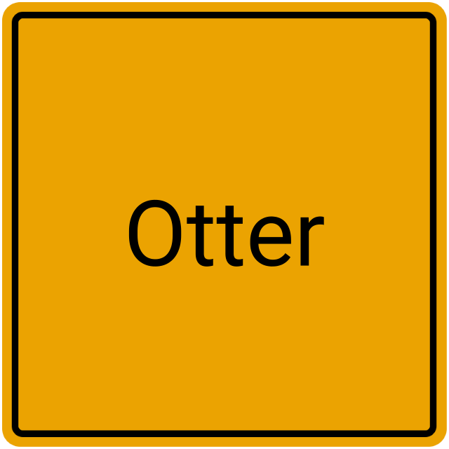 Meldebestätigung Otter