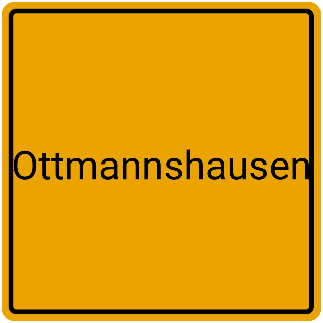 Meldebestätigung Ottmannshausen