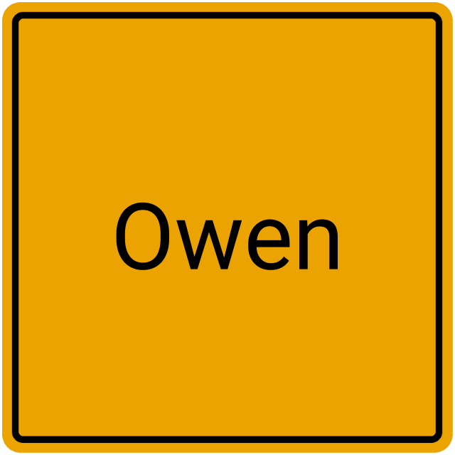 Meldebestätigung Owen