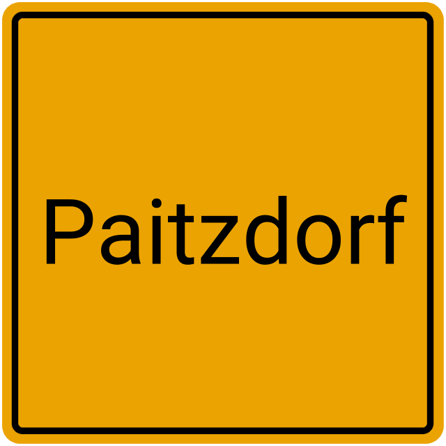 Meldebestätigung Paitzdorf