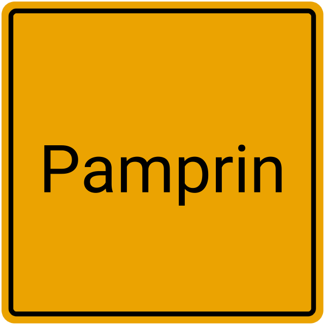 Meldebestätigung Pamprin