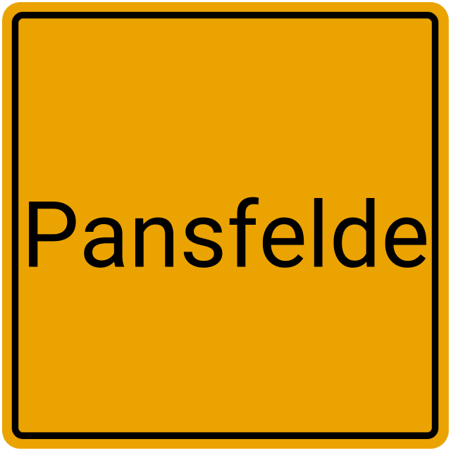 Meldebestätigung Pansfelde