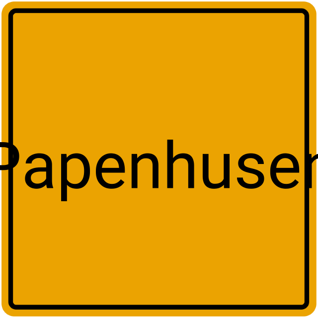 Meldebestätigung Papenhusen