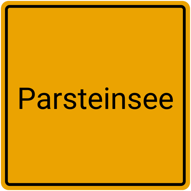 Meldebestätigung Parsteinsee