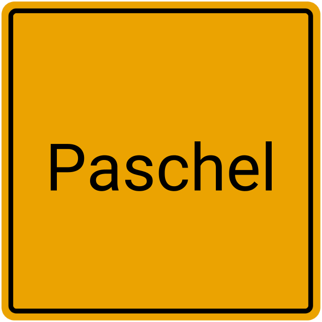 Meldebestätigung Paschel