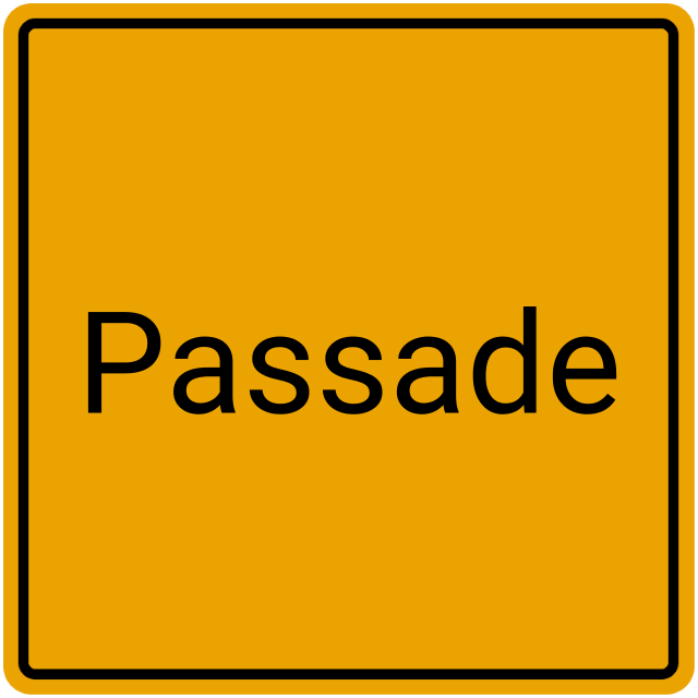 Meldebestätigung Passade