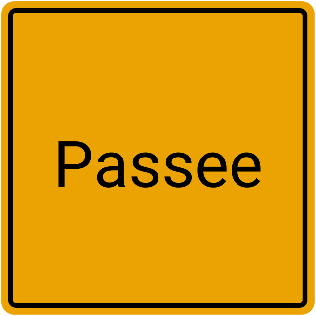 Meldebestätigung Passee