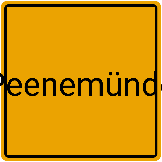 Meldebestätigung Peenemünde