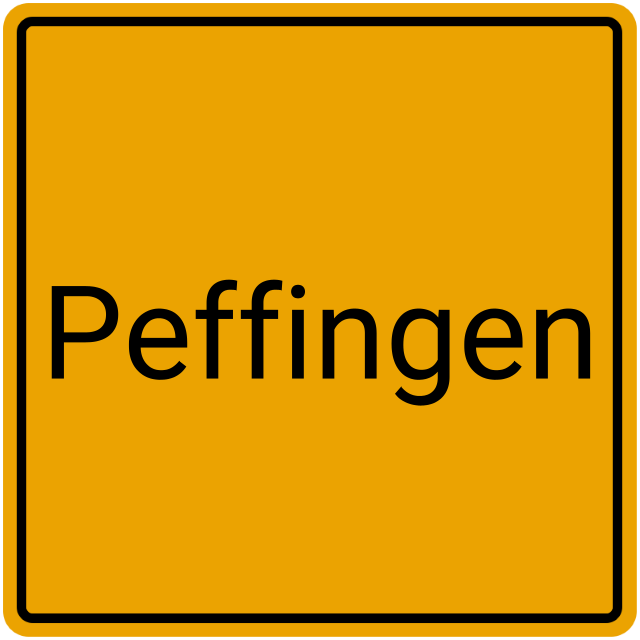 Meldebestätigung Peffingen