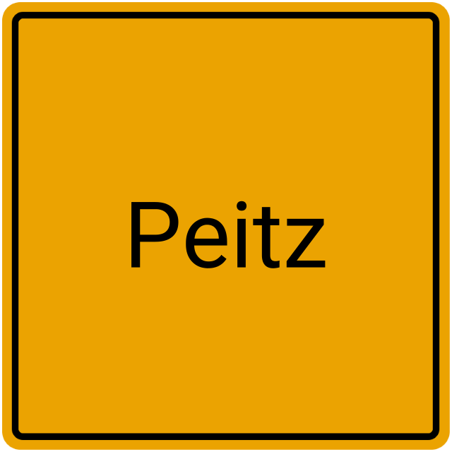 Meldebestätigung Peitz