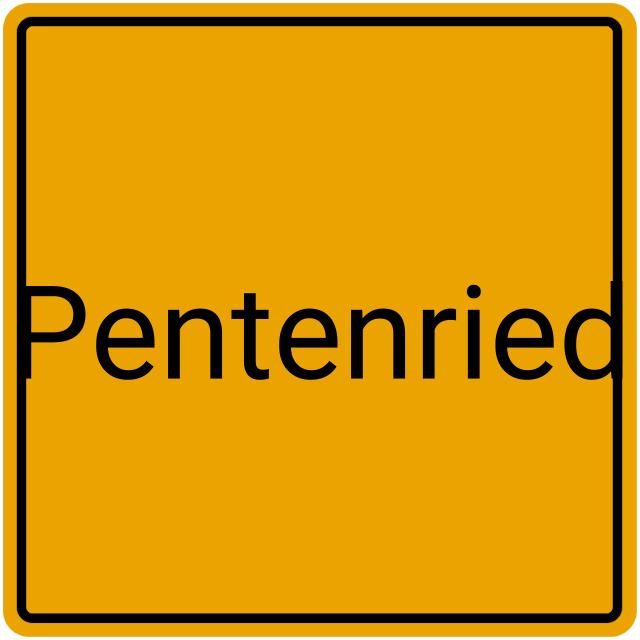Meldebestätigung Pentenried