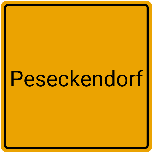 Meldebestätigung Peseckendorf