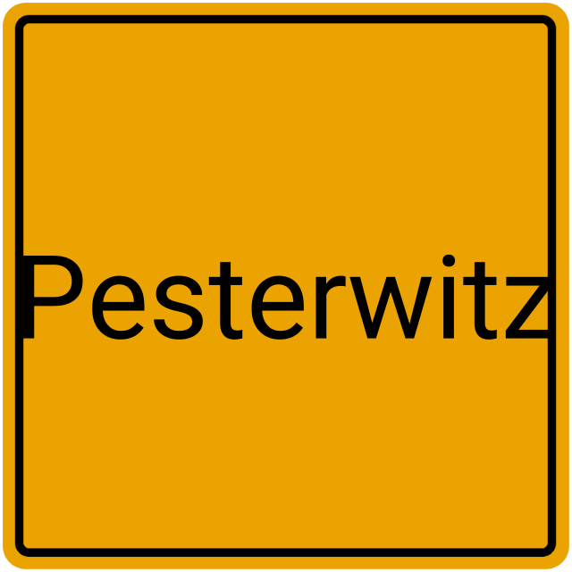 Meldebestätigung Pesterwitz