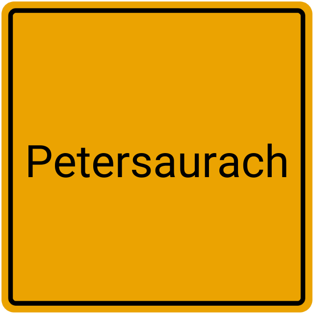 Meldebestätigung Petersaurach