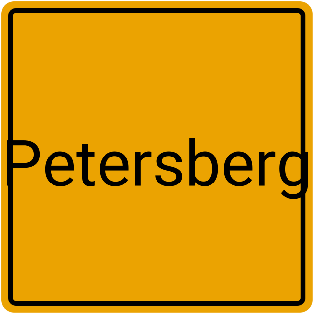 Meldebestätigung Petersberg