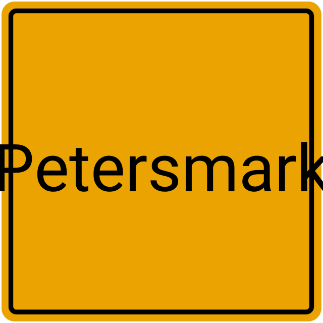 Meldebestätigung Petersmark