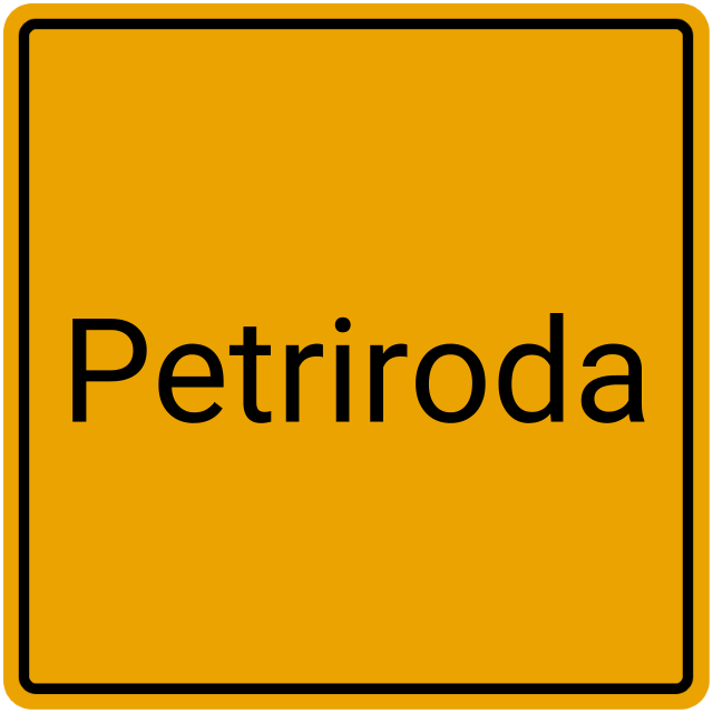 Meldebestätigung Petriroda