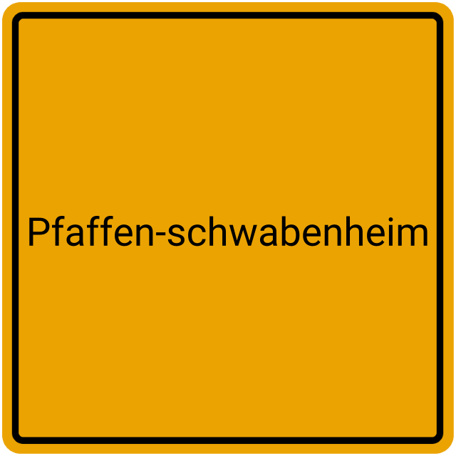 Meldebestätigung Pfaffen-Schwabenheim