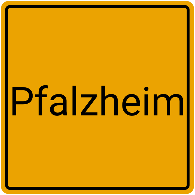 Meldebestätigung Pfalzheim