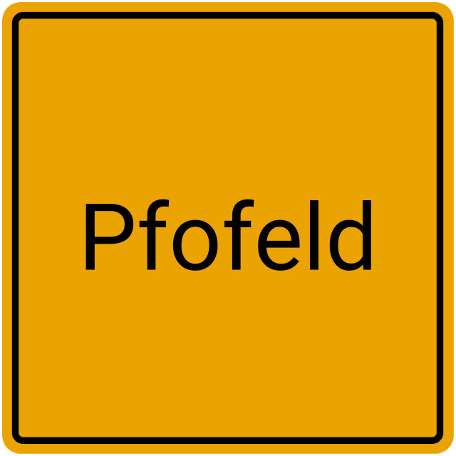 Meldebestätigung Pfofeld