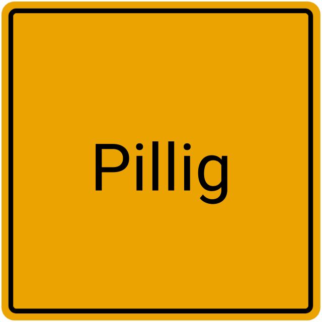 Meldebestätigung Pillig