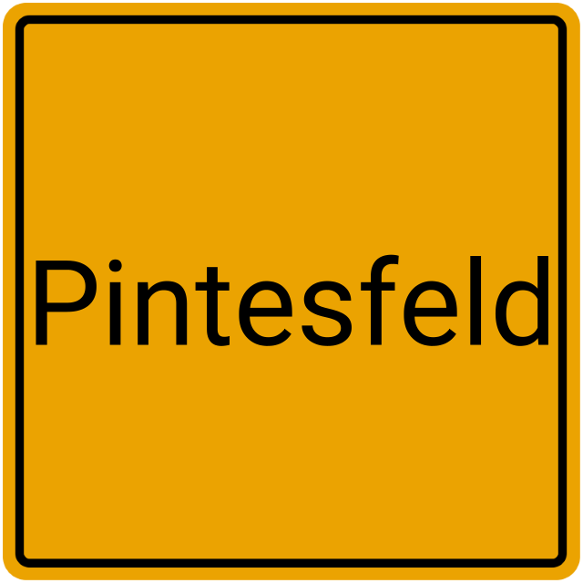 Meldebestätigung Pintesfeld