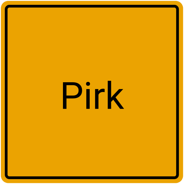 Meldebestätigung Pirk