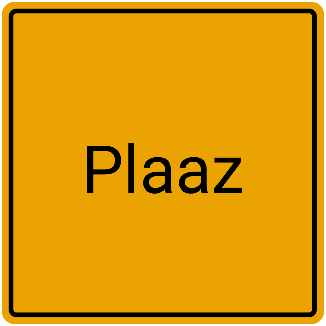 Meldebestätigung Plaaz