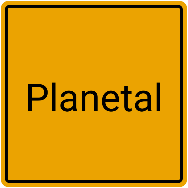 Meldebestätigung Planetal