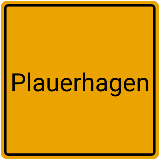 Meldebestätigung Plauerhagen