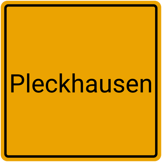 Meldebestätigung Pleckhausen