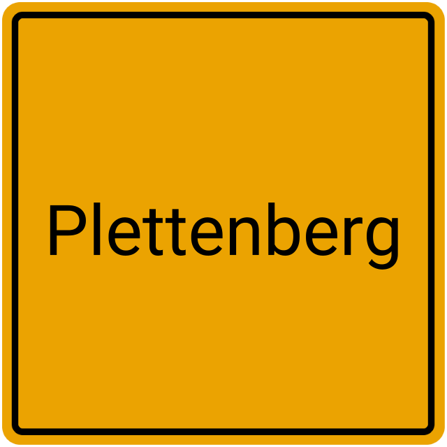 Meldebestätigung Plettenberg