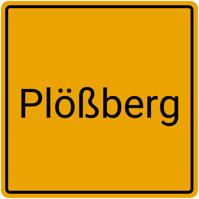 Meldebestätigung Plößberg