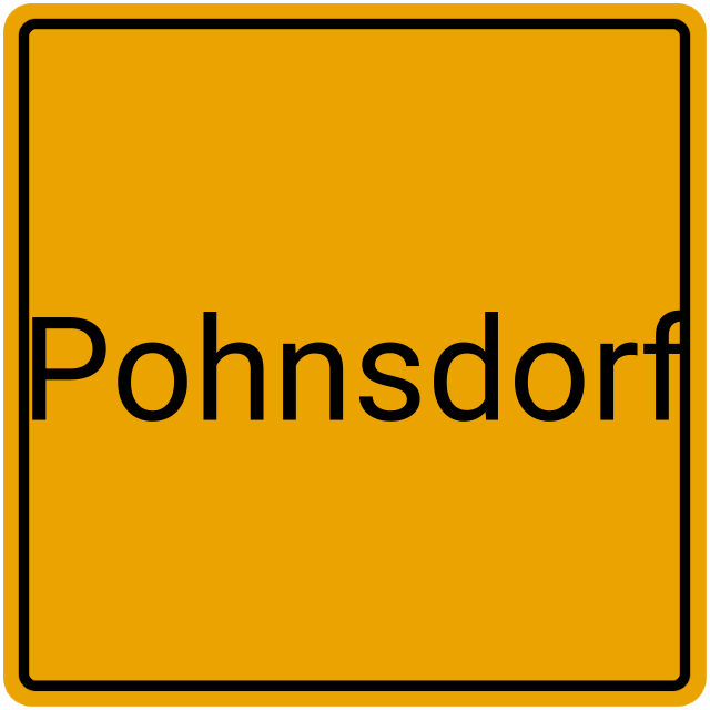 Meldebestätigung Pohnsdorf