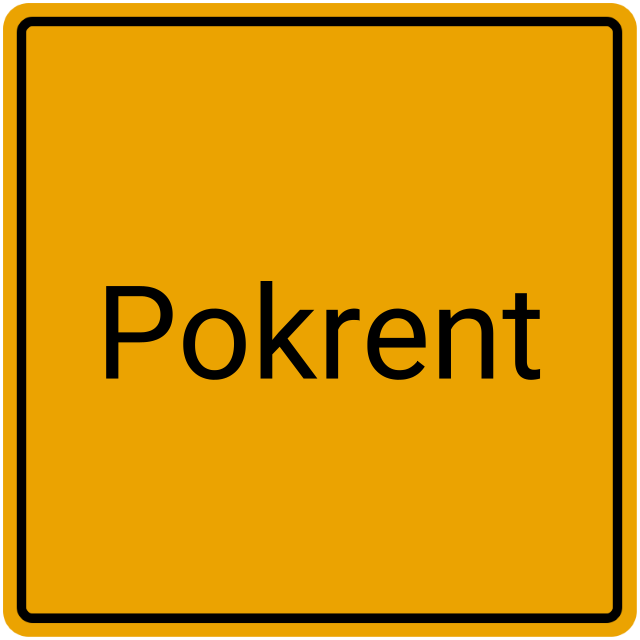 Meldebestätigung Pokrent
