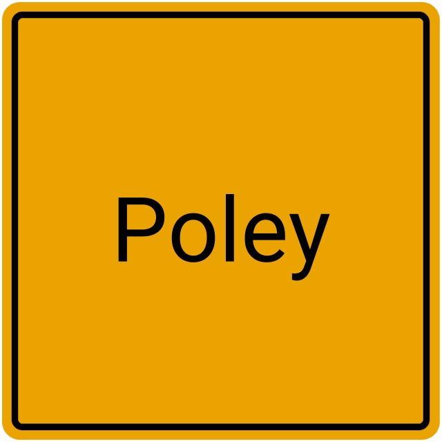 Meldebestätigung Poley