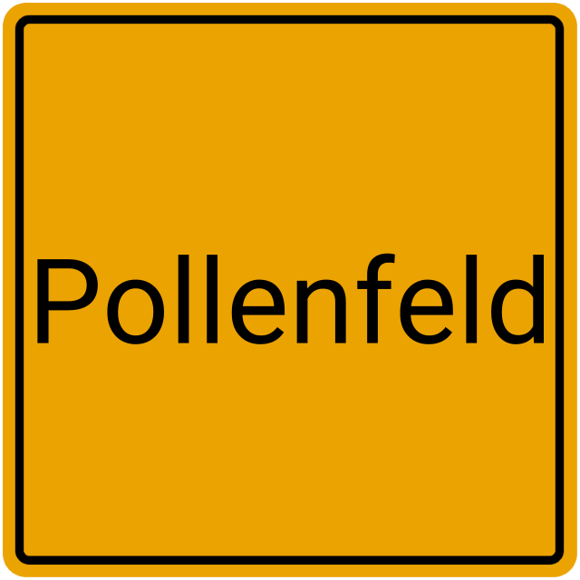 Meldebestätigung Pollenfeld