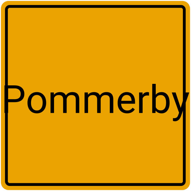 Meldebestätigung Pommerby