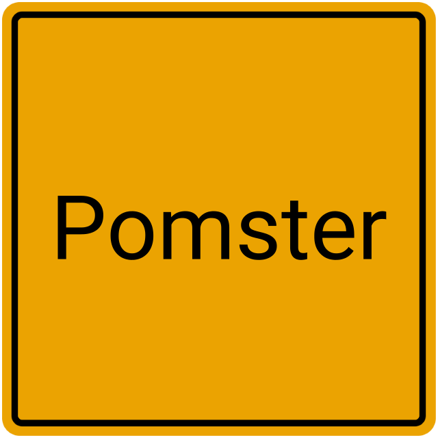 Meldebestätigung Pomster