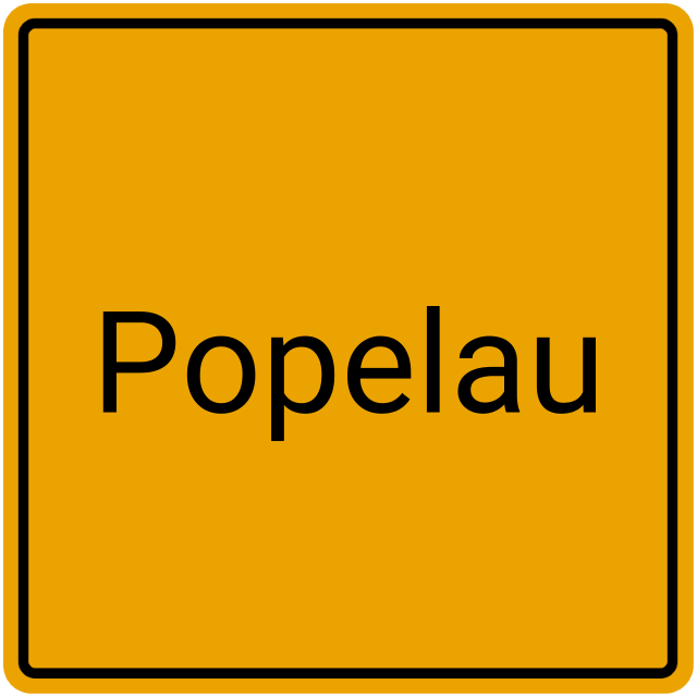 Meldebestätigung Popelau