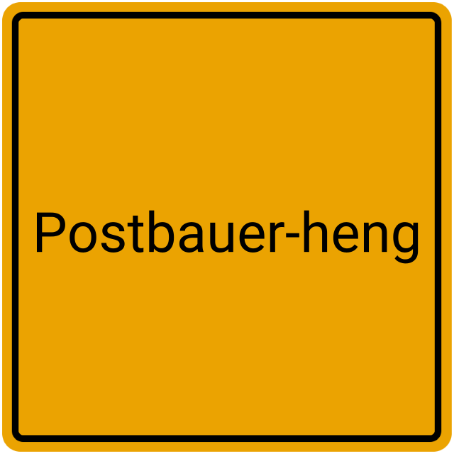 Meldebestätigung Postbauer-Heng