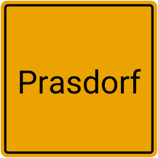 Meldebestätigung Prasdorf