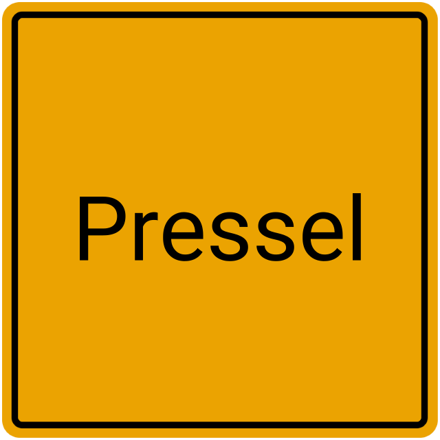 Meldebestätigung Pressel