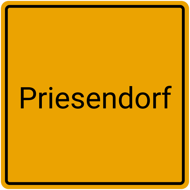 Meldebestätigung Priesendorf