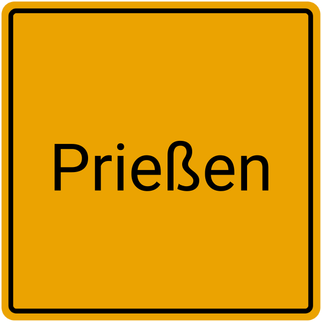 Meldebestätigung Prießen