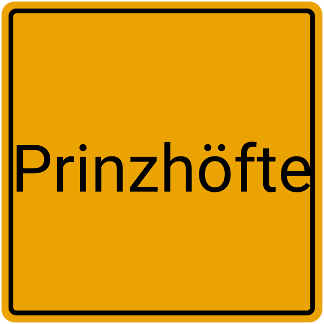 Meldebestätigung Prinzhöfte