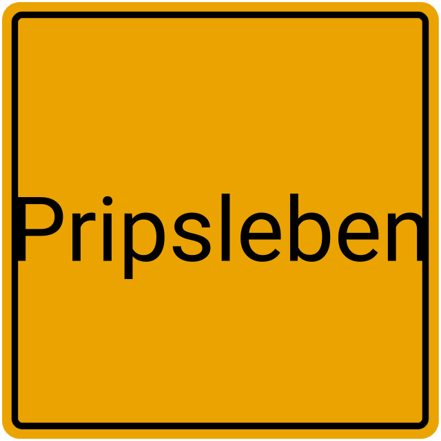 Meldebestätigung Pripsleben